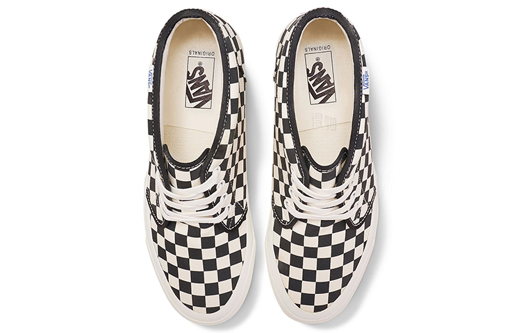 Кеды Vans Chukka Lx (черно-белые) — фото 3