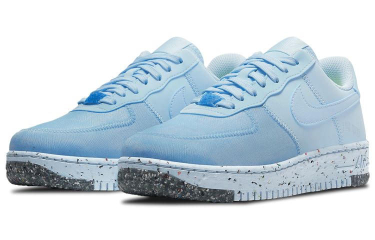Женские кеды Nike Air Force 1 Crater Foam (светло-синий) — фото 3