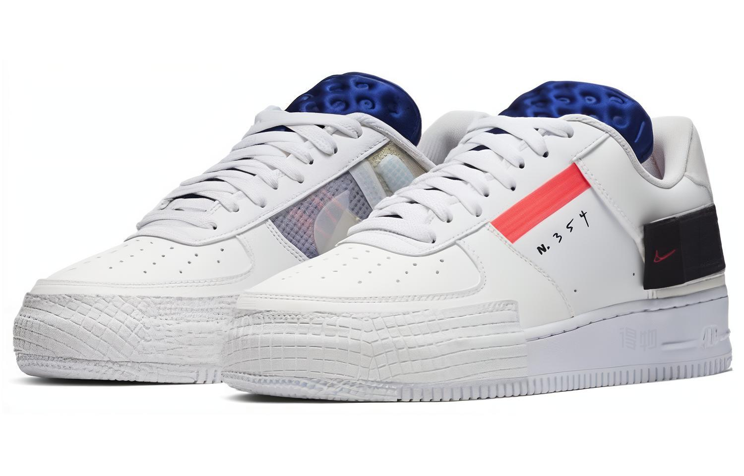 Кроссовки Nike Air Force 1 Type (белые) — фото 3