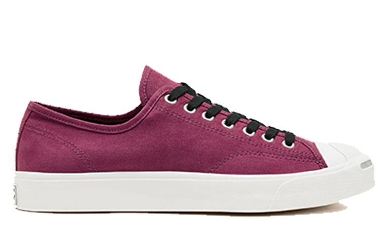 Унисекс кеды Converse Jack Purcell Twill Reflective (красный) — фото 2
