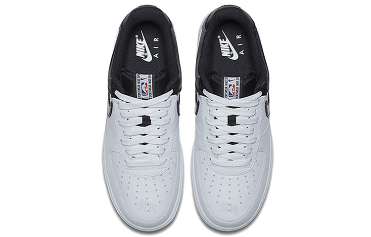 Кроссовки Nike Air Force 1 (черно-белые) — фото 4