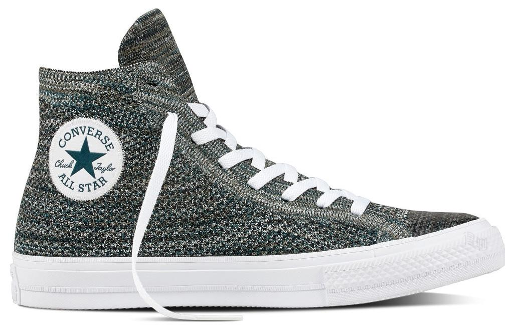 Кеды Converse Chuck Taylor All Star (зеленые) — Зелёный — фото 2