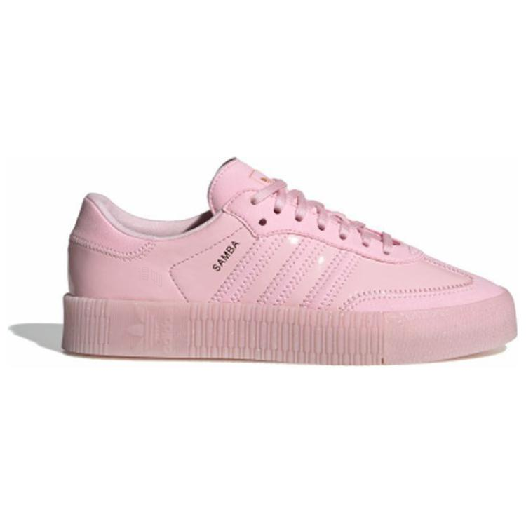 Женские кеды adidas originals Sambarose (розовые) — Розовый — фото 2