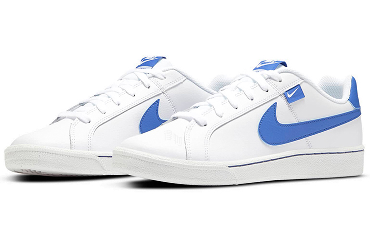 Мужские кеды Nike Court Royale Tab (бело-синие) — фото 3