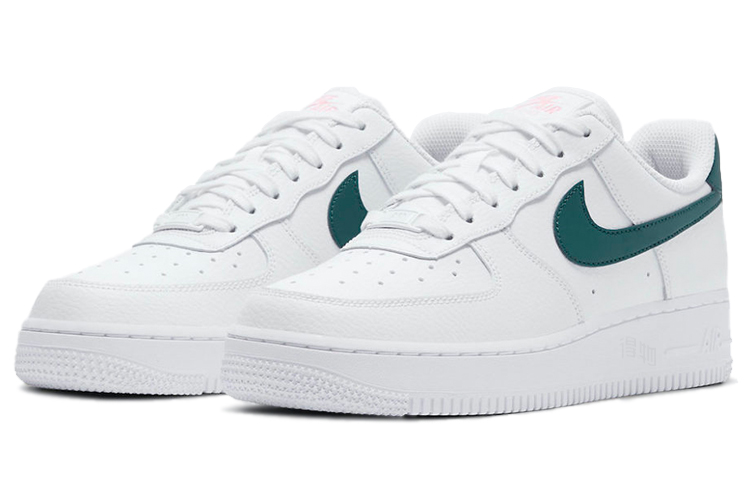 Женские кроссовки Nike Air Force 1 (зеленые) — фото 2