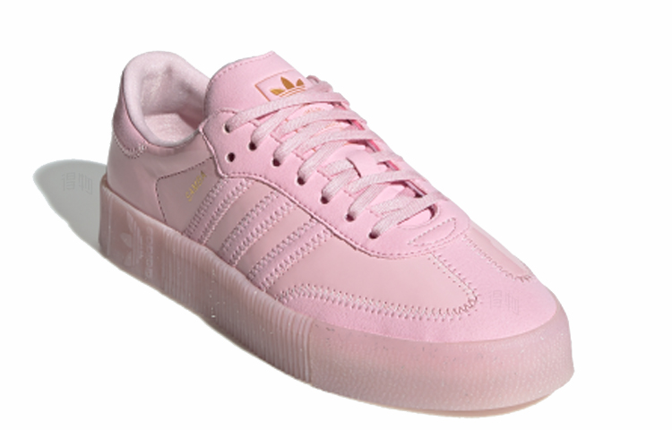 Женские кеды adidas originals Sambarose (розовые) — Розовый — фото 3