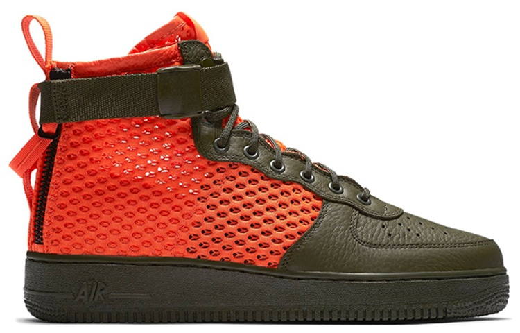 Мужские кроссовки Nike Air Force 1 (хаки) — фото 2