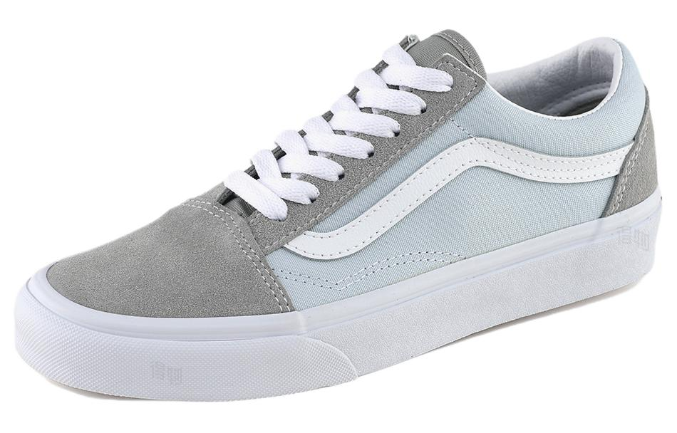 Кеды Vans Old Skool (серо-синие) — фото 2