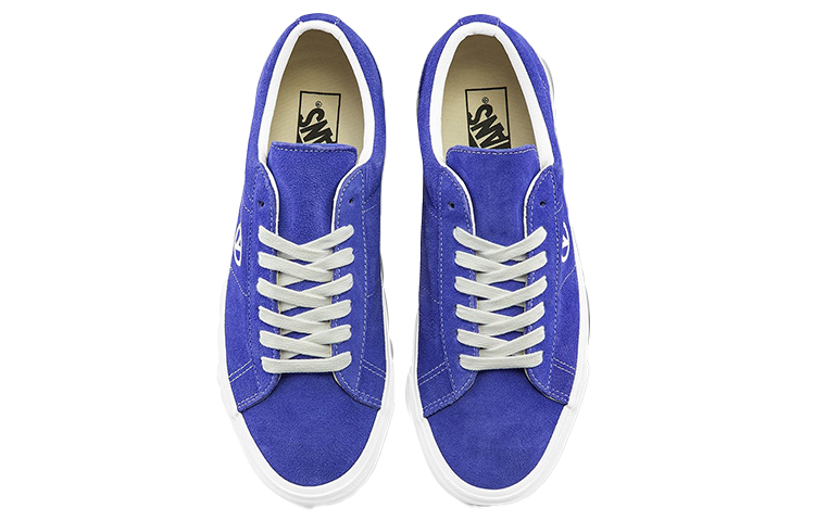 Унисекс кеды Vans SID Suede V logo (фиолетовые) — фото 3