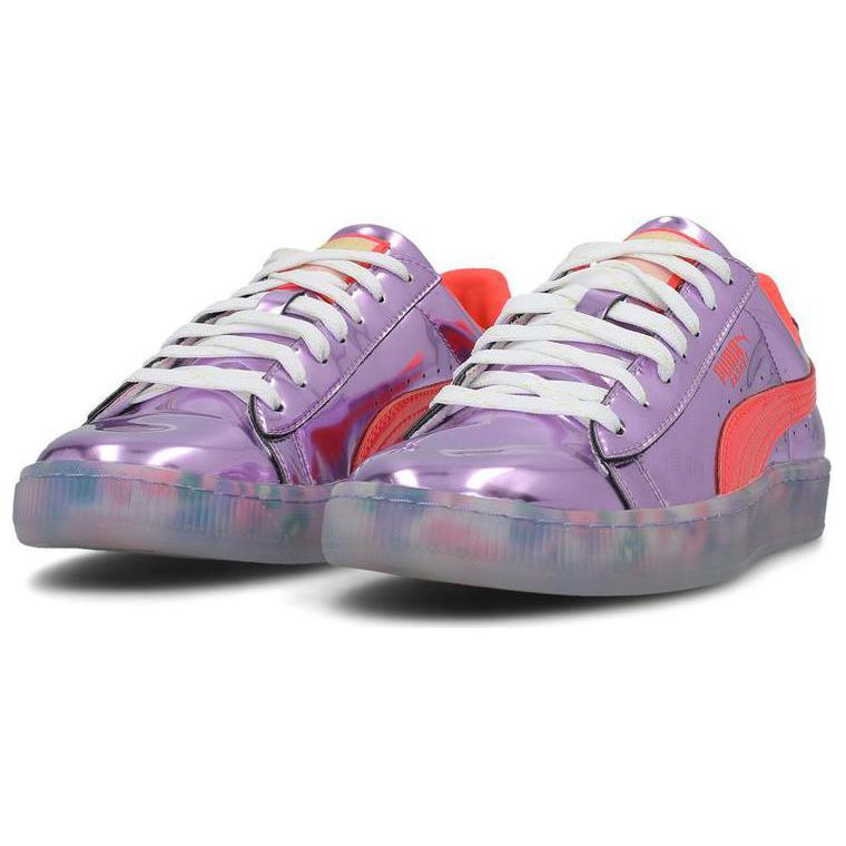 Женские кеды PUMA x Sophia Webster Basket Candy Princess (фиолетовые) — фото 3