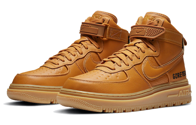 Мужские ботинки Nike Air Force 1 (желтый) — Жёлтый — фото 2