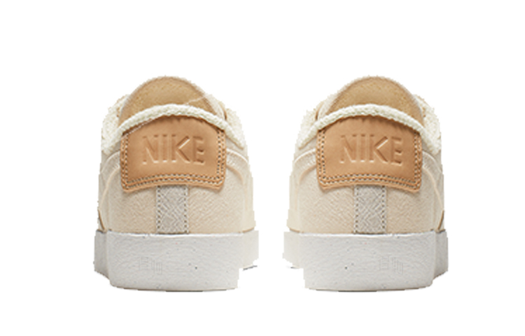 Женские кеды Nike Blazer LX Plant Color Collection (слоновая кость) — фото 4