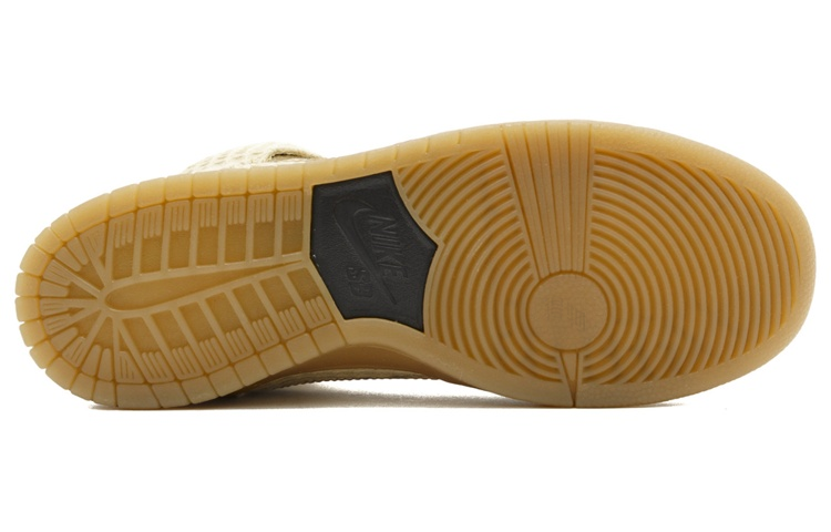 Мужские кроссовки Nike Dunk SB Waffle (светло-коричневые) — 金星/生胶/浅棕/经典棕 — фото 4