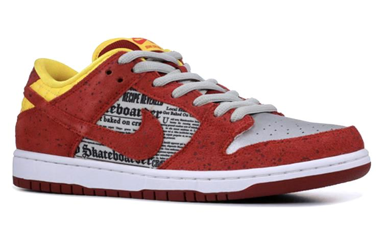 Мужские кроссовки Nike Dunk SB Rukus Crawfish (красные) — фото 3