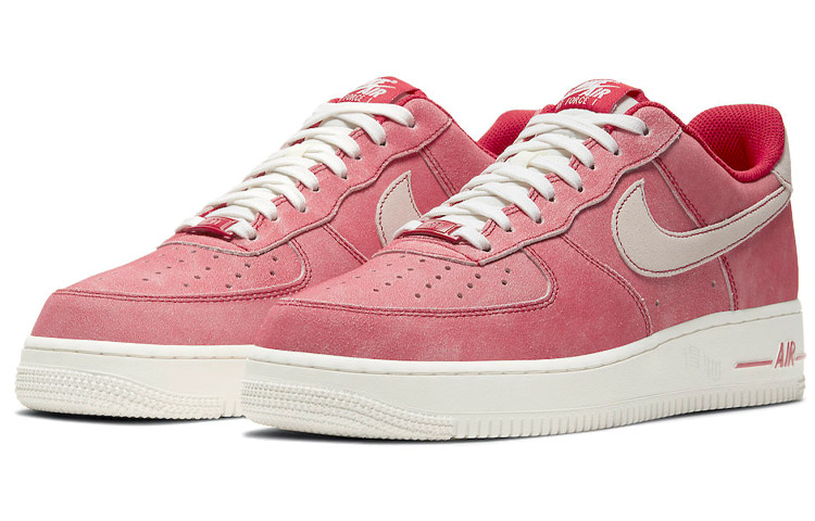 Мужские кроссовки Nike Air Force 1 (розовые) — фото 3