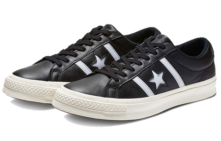 Кеды Converse One Star (черно-белые) — фото 2