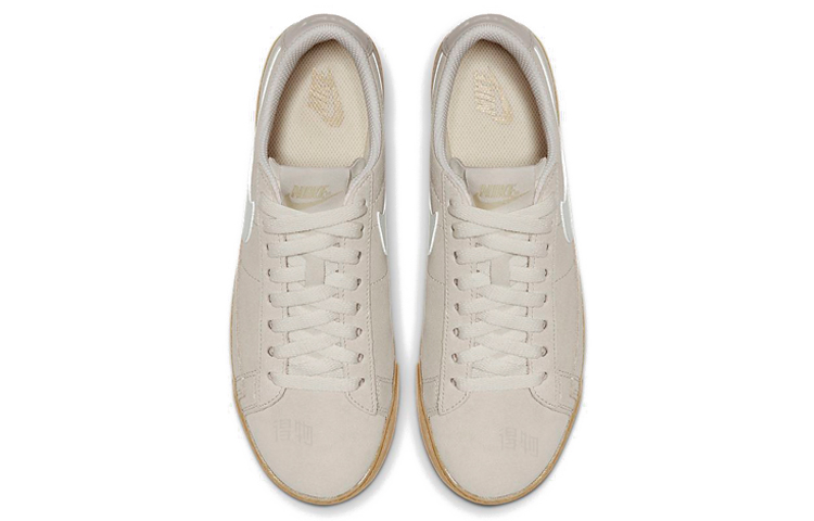 Женские кеды Nike Blazer SD (серый) — фото 4