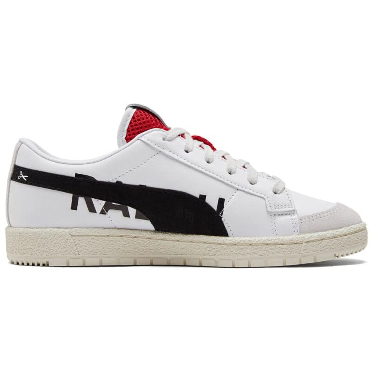 Кеды PUMA Ralph Sampson 70 Lo Draft (бело-черно-красные) — Белый / чёрный / красный — фото 2