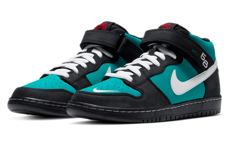 Кеды Nike Dunk SB Pro Iso "Griffey" (черно-синие) — фото 3