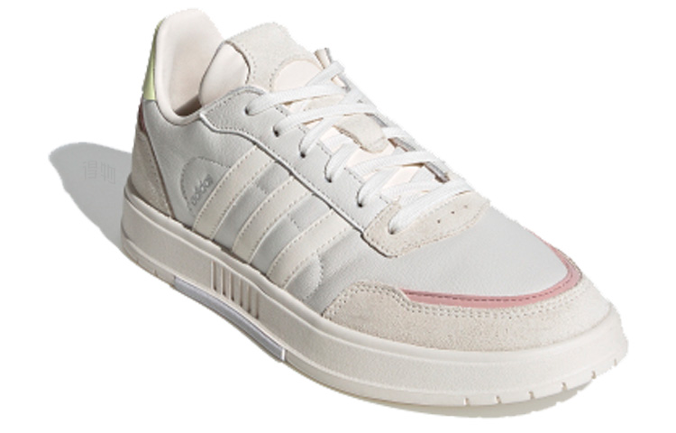 Женские кеды adidas Courtmaster (бело-коричневый) — фото 2