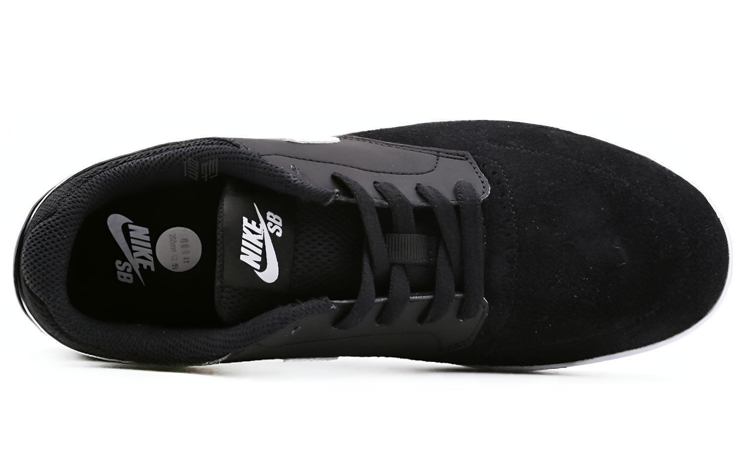 Мужские кеды Nike (черные) — фото 4