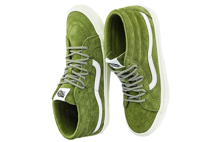 Кеды Vans SK8 Reissue Ghillie Mte (зеленые) — фото 4