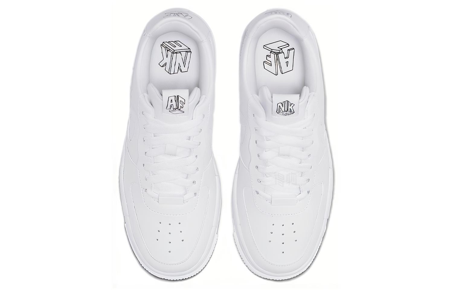 Женские кроссовки Nike Air Force 1 Pixel (белый) — 纯白 — фото 4