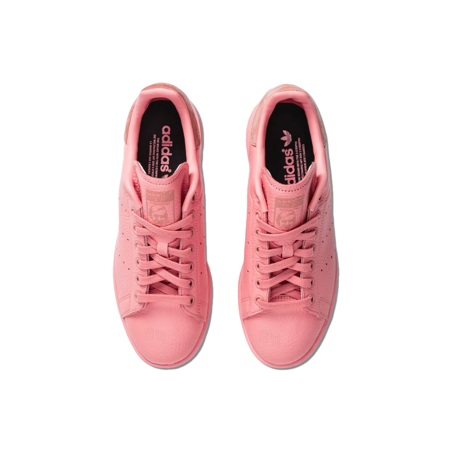 Кеды adidas x Pharrell STAN SMITH (розовые) — 质感玫瑰/质感玫瑰/原粉红色 — фото 4