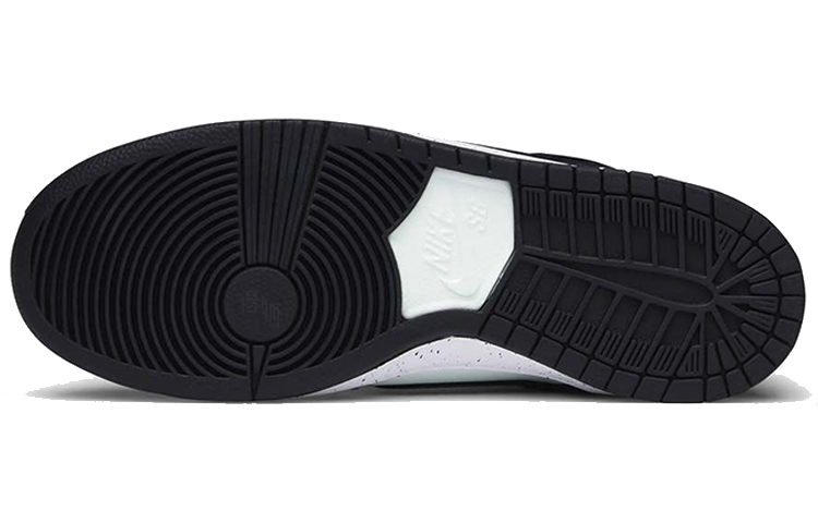 Мужские кеды Nike Dunk SB Pro (черный с розовым и синим) — Чёрный / розовыйсиний — фото 5