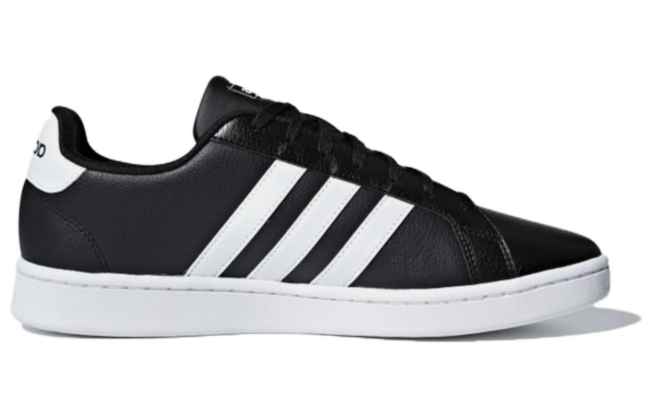 Кеды adidas neo GRAND COURT (черно-белые) — фото 2