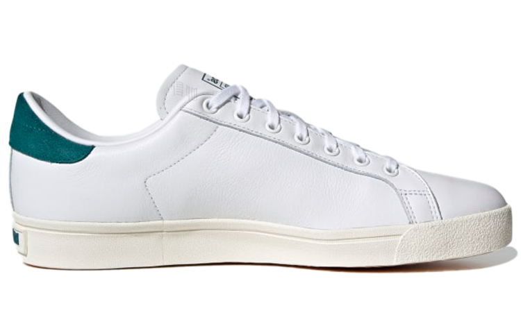 Мужские кеды adidas originals Rod Laver (бело-зеленые) — фото 2