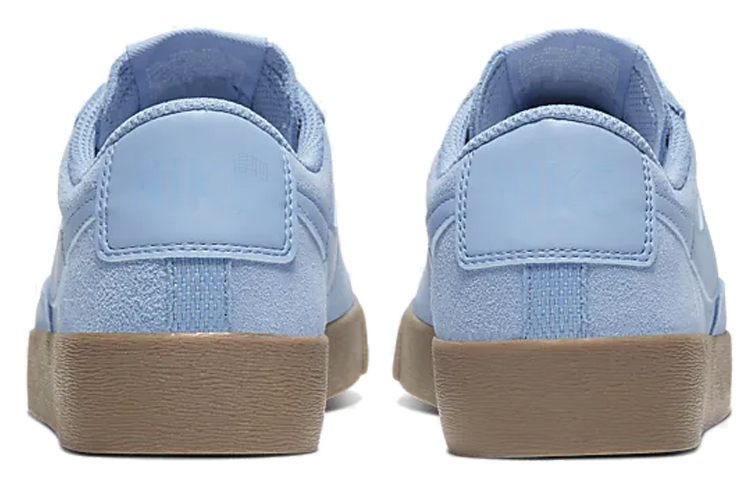 Женские кроссовки Nike Blazer (светло-голубые) — фото 4