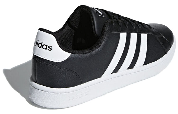 Кеды adidas neo GRAND COURT (черно-белые) — фото 4