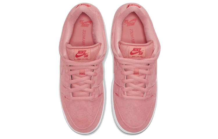 Мужские кроссовки Nike Dunk SB Pro PRM "pink pig" (розовые) — фото 4