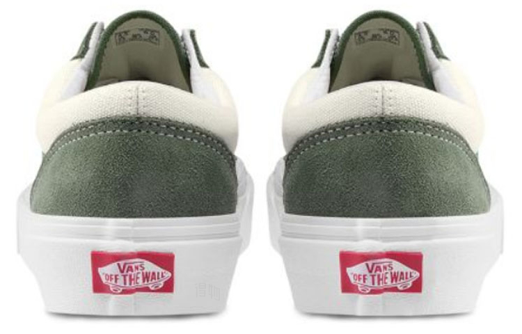 Кеды Vans Style 36 (белый / зеленый) — Белый / зелёный — фото 4