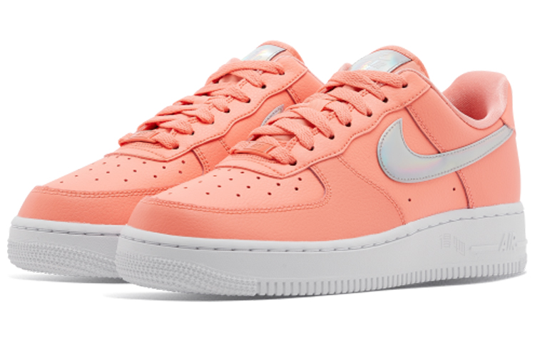Женские кроссовки Nike Air Force 1 07 Ess (розовый / белый) — Розовыйбелый — фото 3