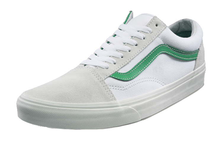 Кеды Vans Old Skool (зелено-белые) — фото 2