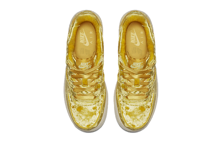 Женские кеды Nike Air Force 1 Mineral Gold (золотой) — фото 3