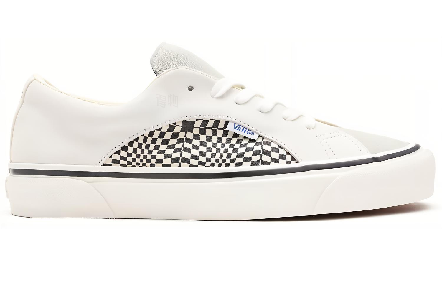 Кеды Vans Lampin Dx (черно-белые) — Чёрный / белый — фото 2