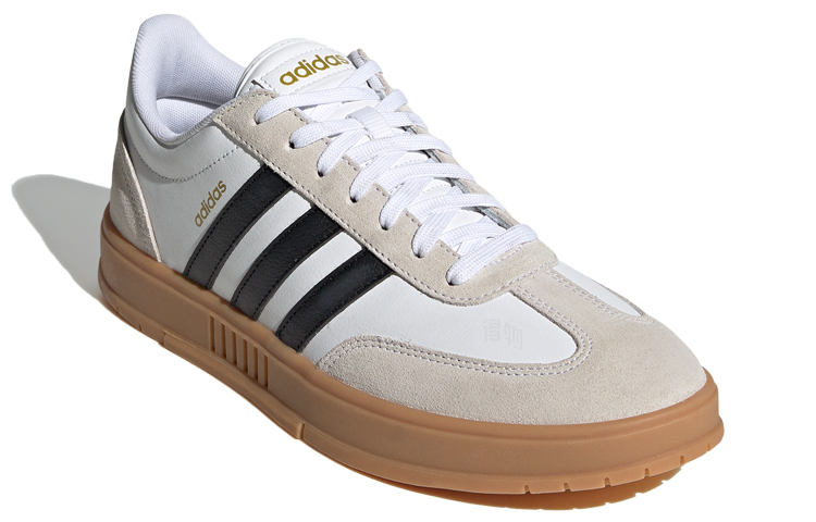 Кеды adidas neo Gradas (белый / серый / черный) — Белый / серый / чёрный — фото 3