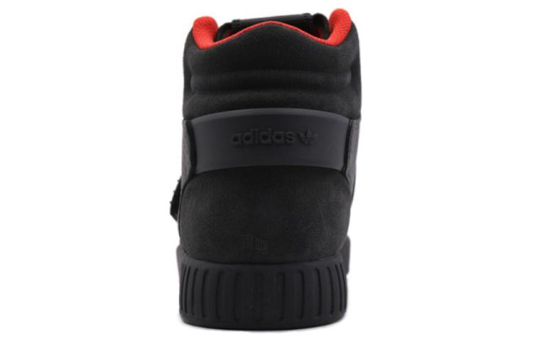 Мужские кеды adidas originals Tubular Invader Strap (черные) — фото 4