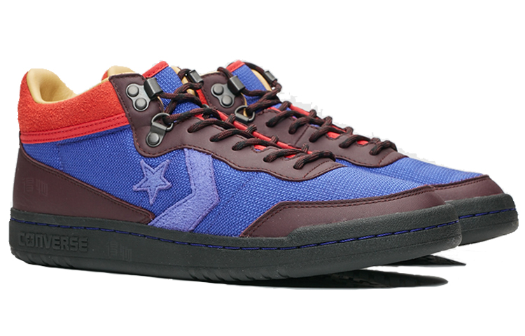 Кеды Converse × CLOT Fastbreak Mid (синие) — фото 2