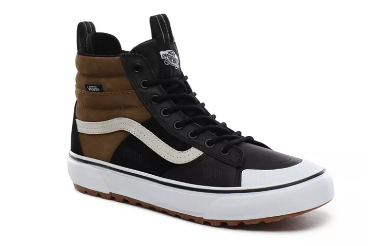 Кеды Vans SK8 Mte 2.0 Dx (черно-коричневые) — Чёрный / коричневый — фото 3