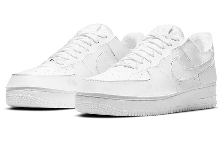 Кеды Nike Air Force 1/1 "triple white" (белые) — фото 3