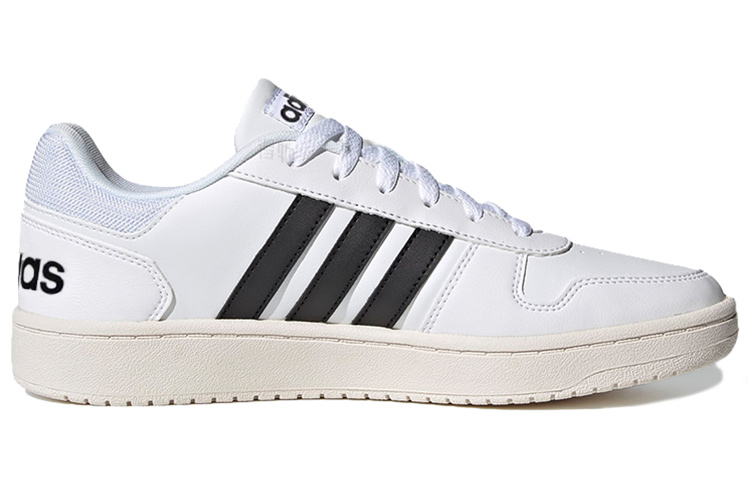 Кеды adidas neo Hoops 2.0 (белый / черный) — Белый / чёрный — фото 2