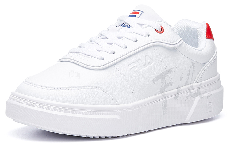 Женские кеды Fila Fusion Game Point (белый/красный) — Белый / красный — фото 2