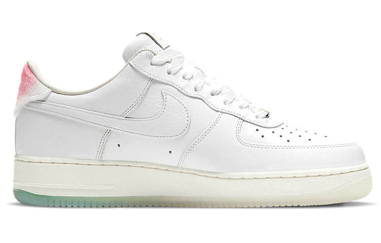 Кеды Nike Air Force 1 "GOT 'EM" (бело-зелено-розовые) — фото 2