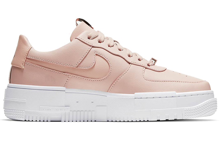 Женские кроссовки Nike Air Force 1 pixel (розовые) — фото 2