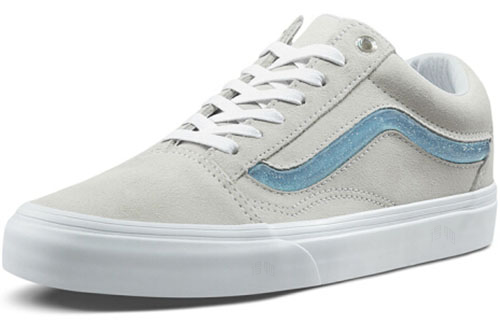 Женские кеды Vans Old Skool Low (серые) — фото 2