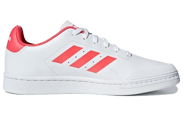 Женские кеды adidas Court 70s (бело-красный) — фото 2